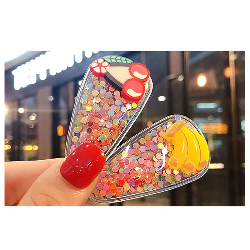 

Girls Cute Cartoon Fruit Flowers Hairpins Children Lovely Hair Clips Barrettes Headband Kids Hair Accessories