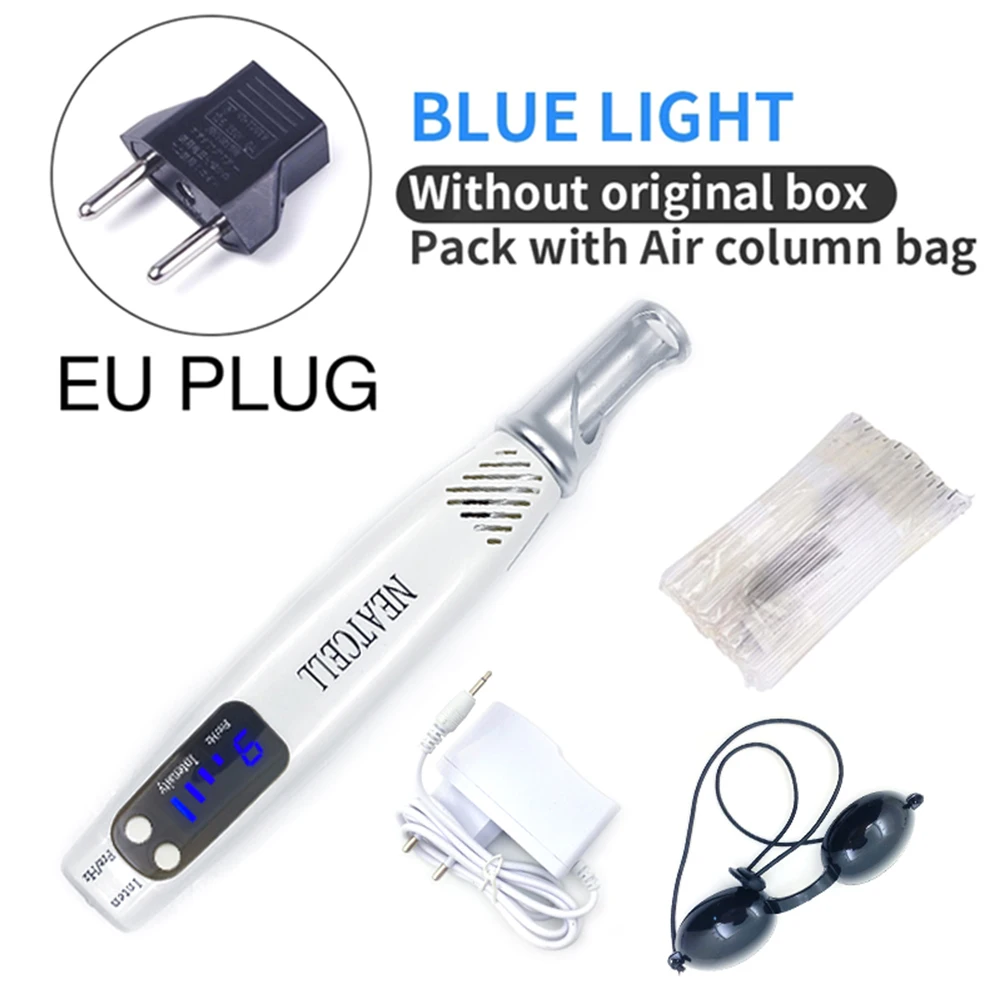 Портативная электрическая плазменная ручка с голусветильник, терапевтические этикетки для кожи, лазерная машинка для удаления шрамов, вес...