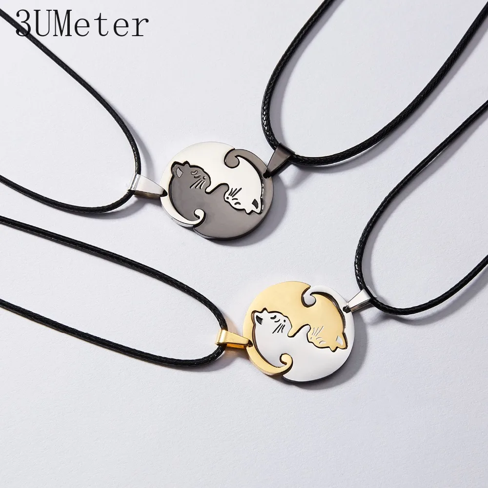 Ожерелье с подвеской в виде котенка 3 метра | Украшения и аксессуары