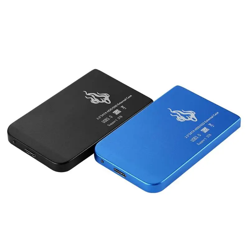 Портативный 2 ТБ 1 ТБ 500GB 2,5 дюймов USB 3,0 внешний жесткий диск HDD SATA III мобильный жесткий диск HD для настольного ПК компьютера ноутбука