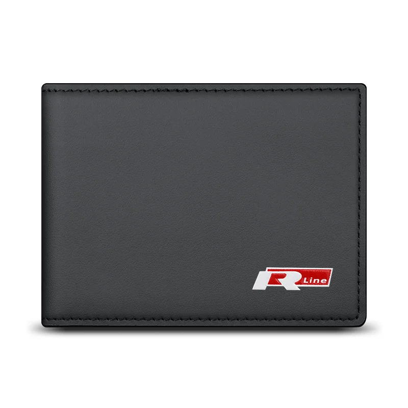 

Luxury Driver's License Leather Case Motor Vehicle Driving Passport Cover Credit Id Card Wallet Holder For Vw Rline Purse Cn