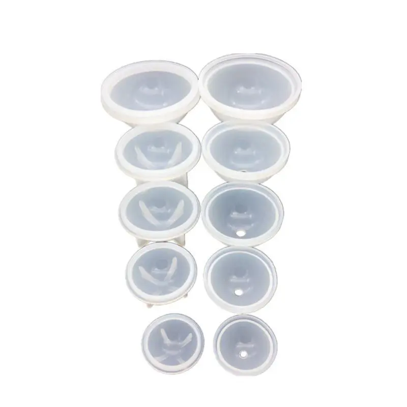 

9Pcs/Set Round Spherical Silicone Mold Jewelry Making DIY Ball Epoxy Resin Molds Kit