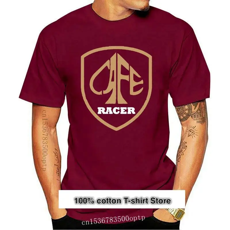

Camiseta с логотипом Cafe Racer, новинка, 2021