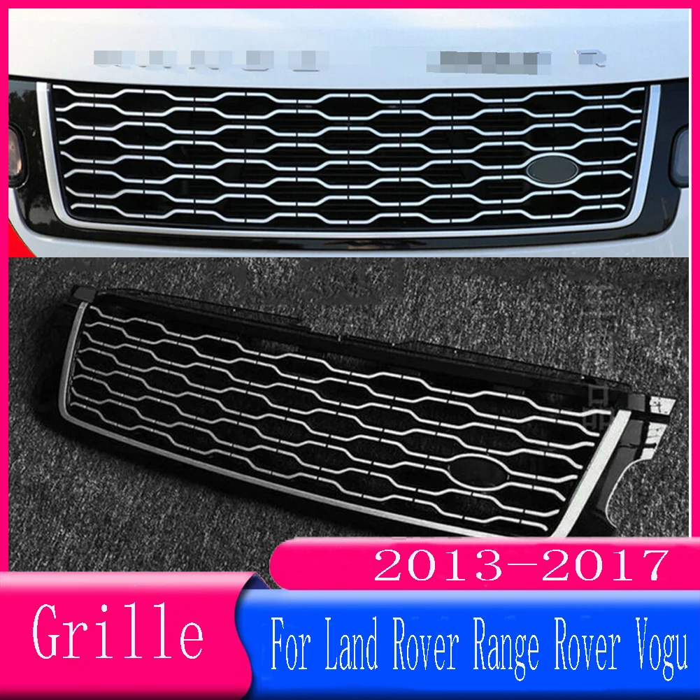 Решетка радиатора ROVCE на передний бампер для Land Rover Range Rover Vogue 2013 2014-2017, обновление до 2018 года, новый стиль для Range Rover VOGUE L405 