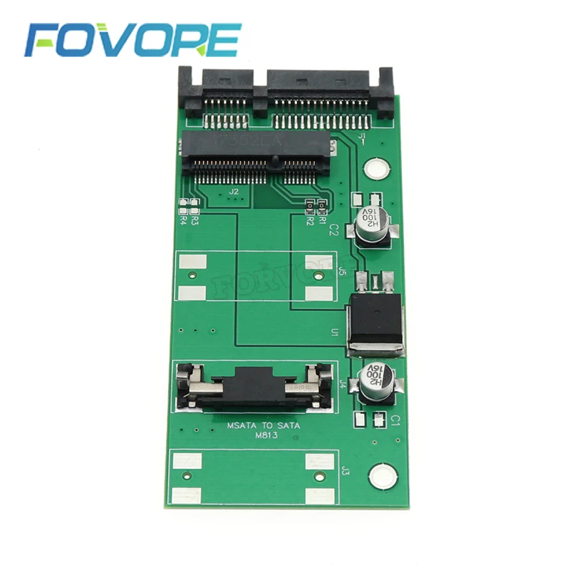 2017 Новый mSATA SATA адаптер mini PCI E до 2 5 &quotSATA II SSD HDD 22 Pin жесткий диск конвертер|msata to