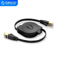 orico cat6 ethernet cable portable retractable ethernet lan internet network cable for laptop router network cables 1000mbps 2m