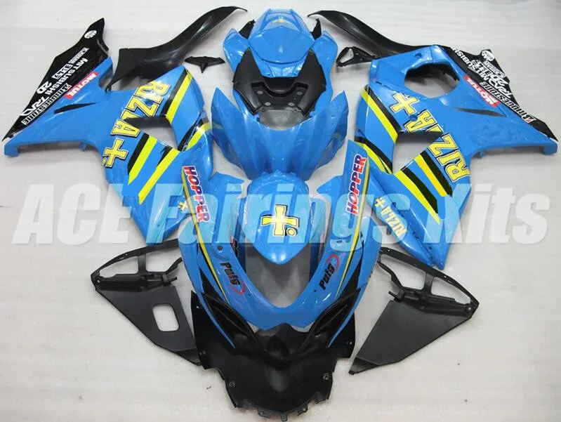 

Новый комплект обтекателей из АБС-пластика подходит для Suzuki L2 GSXR1000 K9 2009 2010 2011 2012 2013 2014 2015 2016 09 10 11 12 13 14 15 16 синий