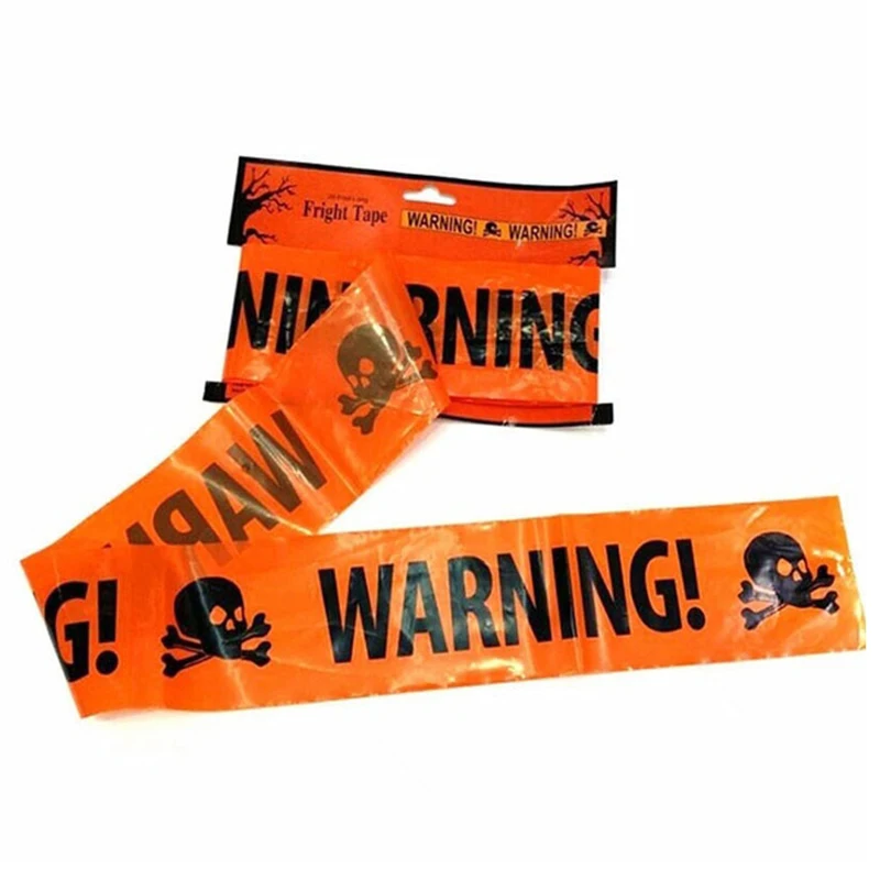 1 шт. предупреждающая лента для Хэллоуина X см | Дом и сад
