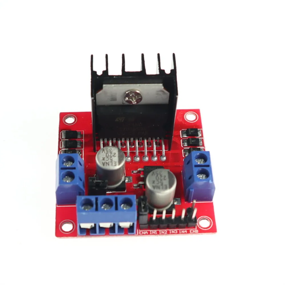 1 шт./лот KJ192 L298N Модуль платы драйвера двигателя L298 для arduino шаговый двигатель