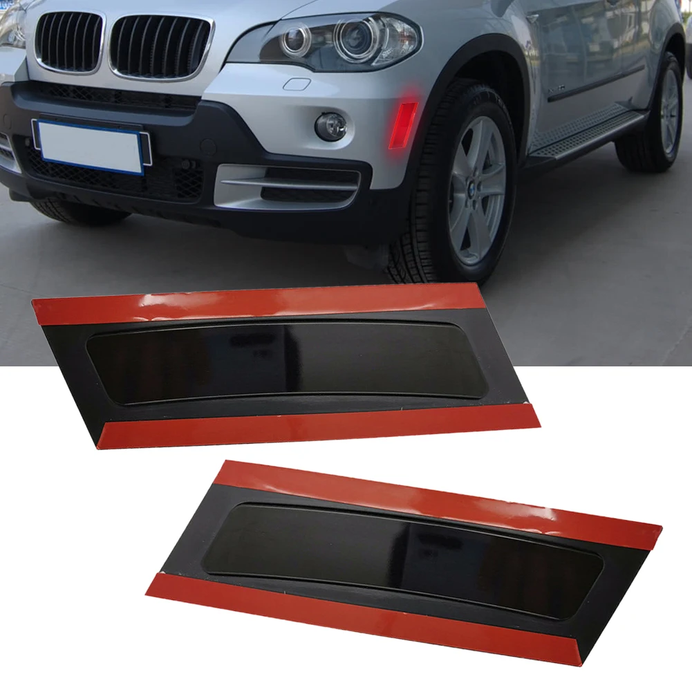 

2Pcs/Set Front Bumper Side Marker Light Reflector Car Fit For BMW X5 E70 2007 2008 2009 2010 63217162548 63217162547