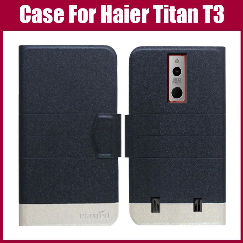 Горячая распродажа! Haier Titan T3 чехол 5 &quotроскошный флип модный ультратонкий