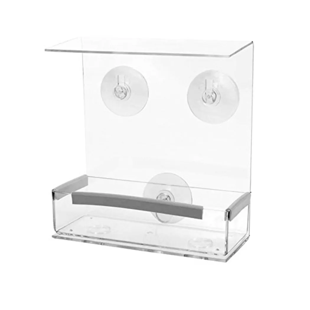 

Transparent Bird Feeder Viewing Window 1pcs Bird Feeder Clear Feed Tools
