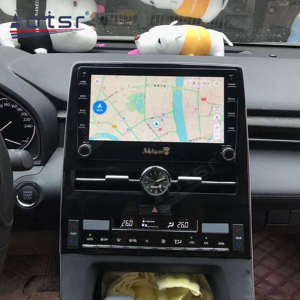 구매 도요타 아발론 128 2018 2019 안드로이드 10 테슬라 자동차 라디오 무선 카플레이 GPS 네비게이션 DSP 멀티미디어 플레이어, 6 + 2020 GB