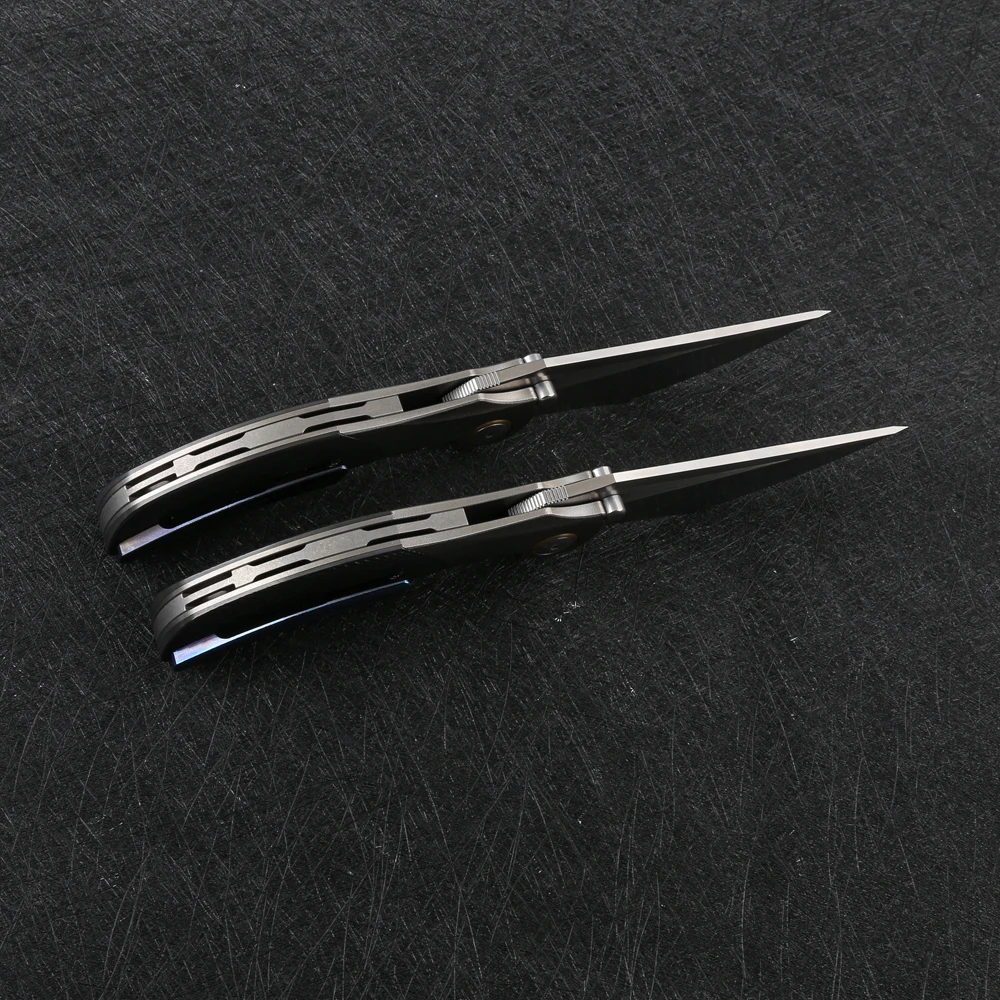 Складной нож бесконечный злодей складной M390 лезвие из циркония титановая ручка