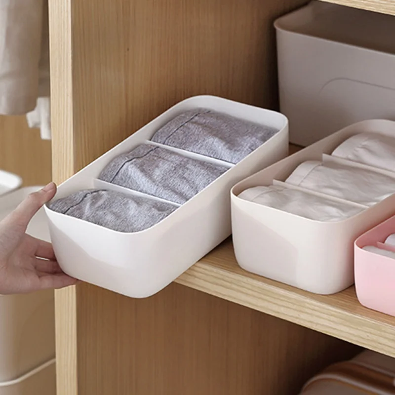 Горячий пластиковый ящик для хранения носков раздельного стола домашнего