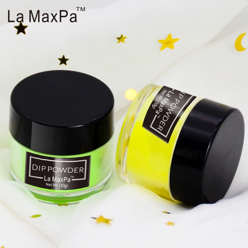La MaxPa яркий неоновый окунающий порошок 10 грамм нет необходимости УФ светильник