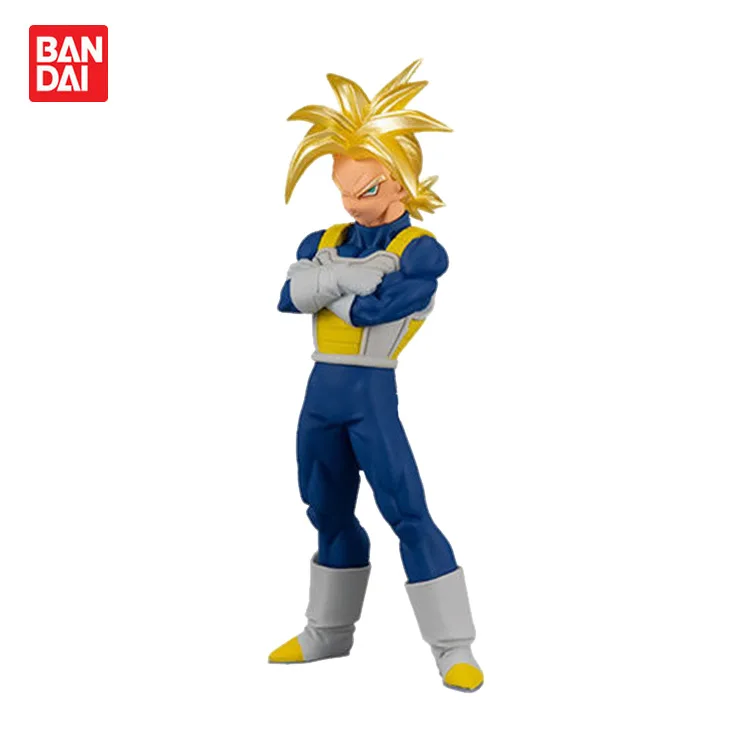 

4Pcs /set Original Bandai DBZ Hg08 Vegeta Trunks Android No.17 No.18 Model Anime Figurals Brinquedos Anime Figurine