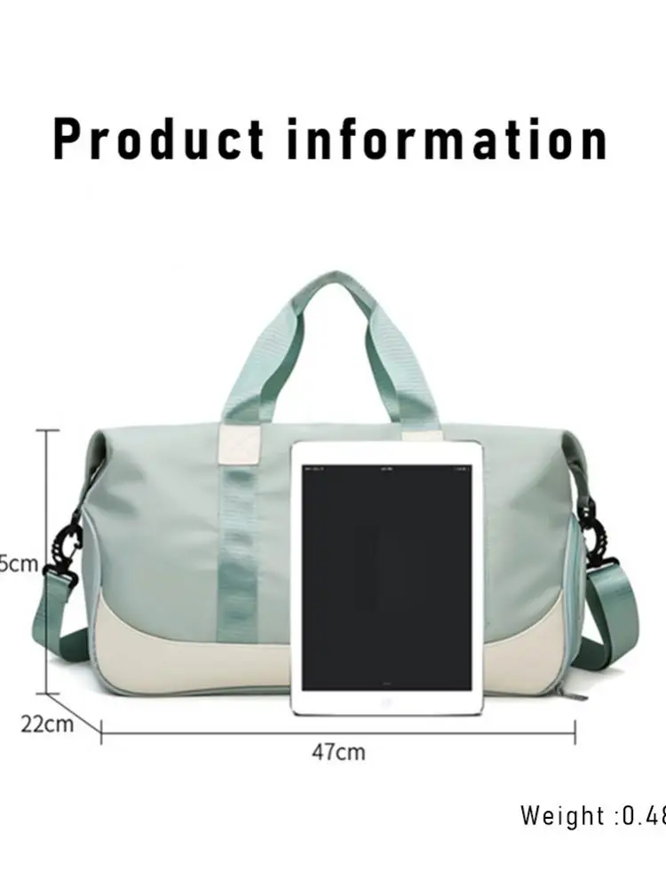 

Outdoor Waterproof Sports Gym Bags Training Fitness Travel Handbag Yoga Mat Sport Traveler Bag for Men Women