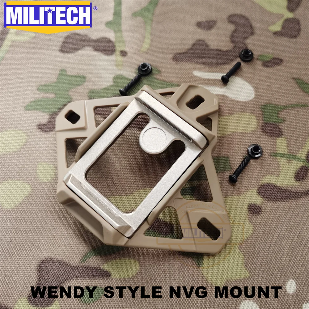 MILITECH Венди алюминиевое NVG крепление Wilcox стильное кидное для баллистического
