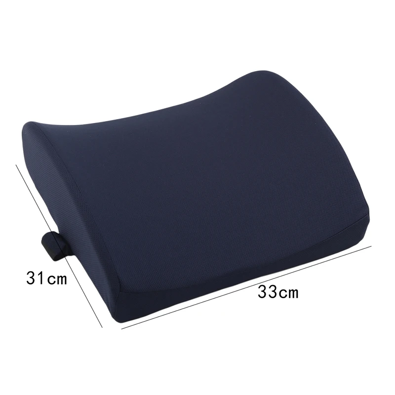 

Car Waist Support Cushion Memory Cotton Lumbar Support Office Home Breathable Slow Rebound Car Waist Cushion Auto Supplies