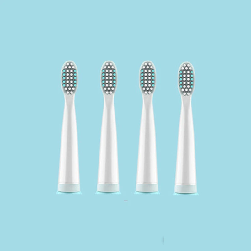 Blue Brushhead Мощная ультра звуковая электрическая зубная щетка USB зарядка перезаряжаемая зубная щетка моющаяся электронная отбеливающая зубная щетка - Color: Blue Brushhead