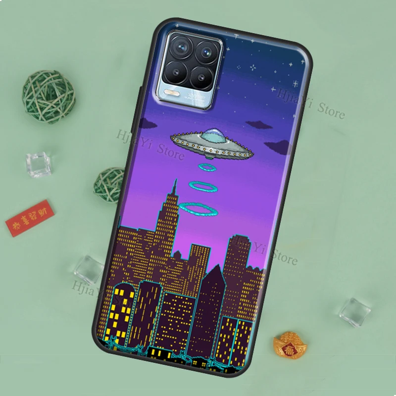 PIXEL эстетическое искусство INDIE GEEK для OnePlus Nord 2 8T 9R 7 8 9 Pro Чехол Realme Q3 6 C3 C21 GT Neo чехол |
