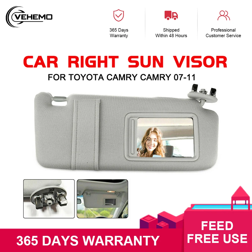 Автомобильный солнцезащитный козырек с левой стороны для автомобиля высокое