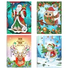 Блокнот А4 особой формы AZQSD для рукоделия, алмазная живопись, Зимняя Вышивка крестиком, рождественский подарок, алмазная вышивка, дневник