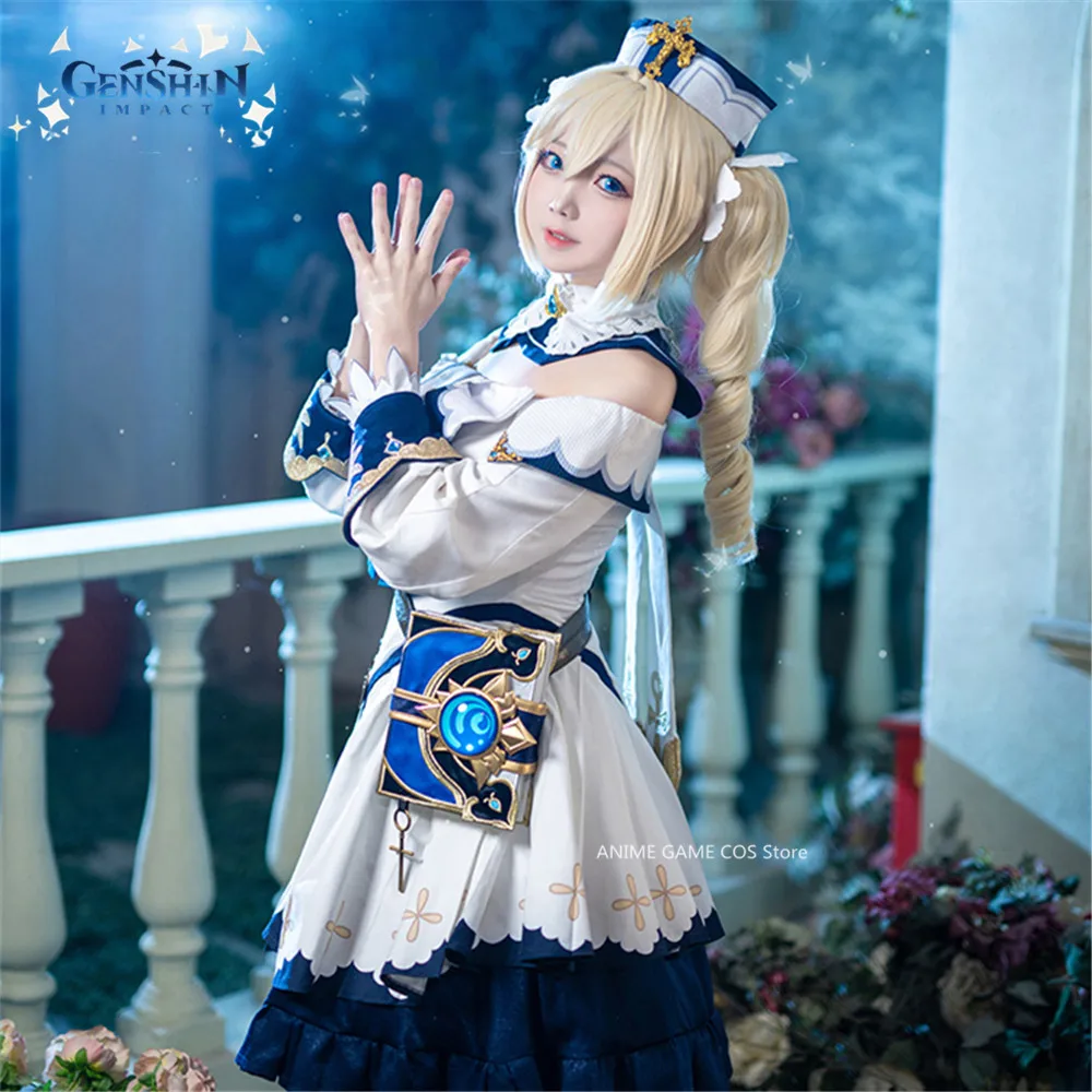 COS Барбара геншин Импакт одежда принцессы полный комплект 5-звездочная игра