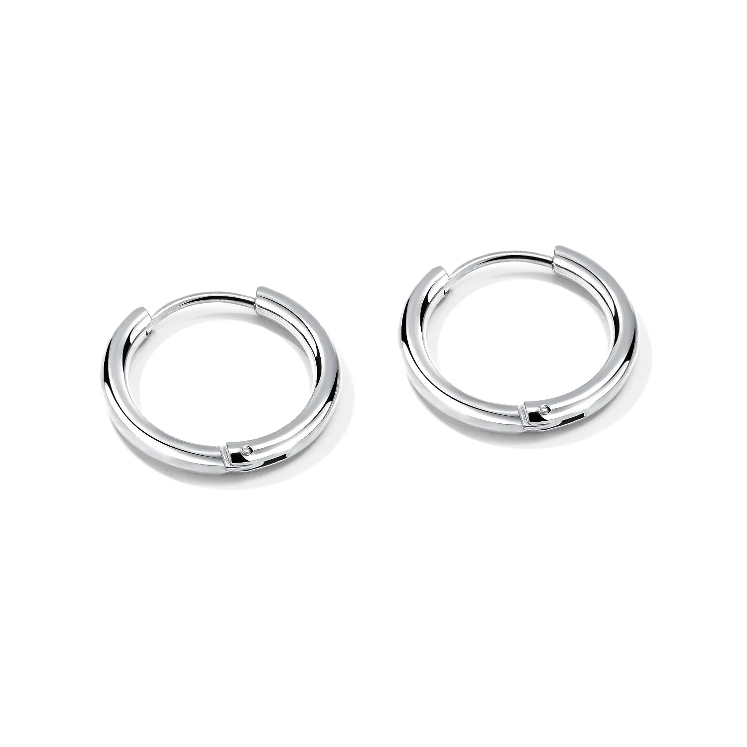 

Cyue Personalized Fashion Stainless Titanium Steel Men's/Women's Classic Hoop Earrings Classic Versatile Fashion Jewelry