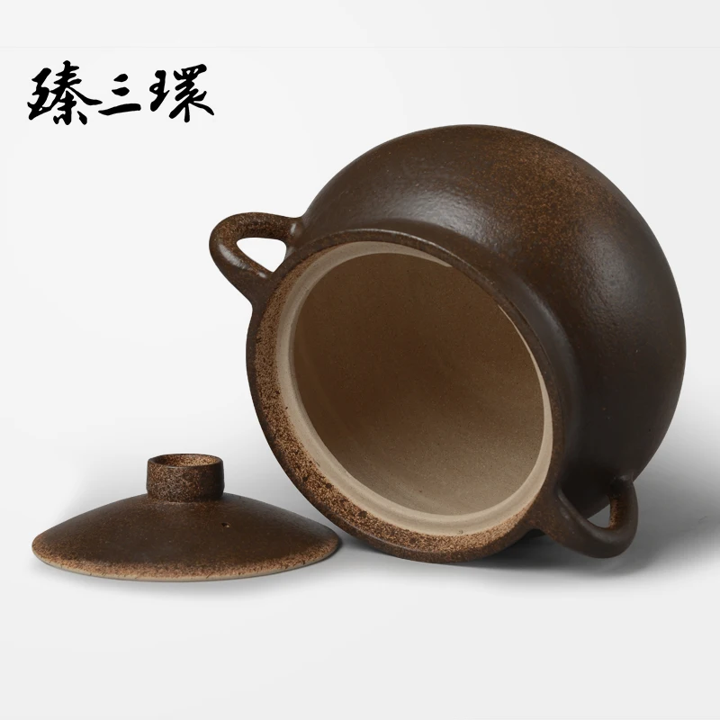 

ZhenSanHuan Handmade Clay Pot Casserole, no coating