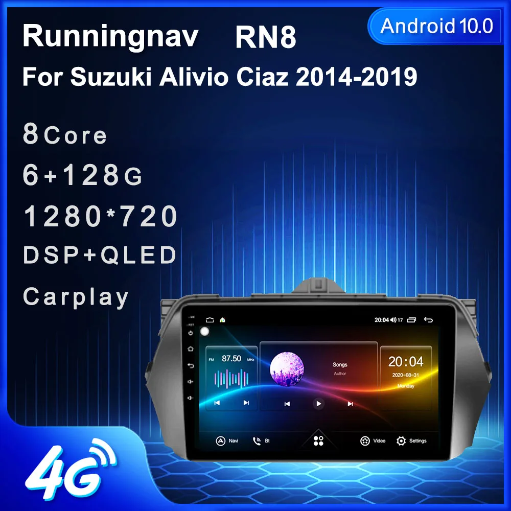

Android 10,1 для SUZUKI Alivio 2015 2016 2017 2018 2019 мультимедийный стерео автомобильный DVD-плеер навигация GPS радио