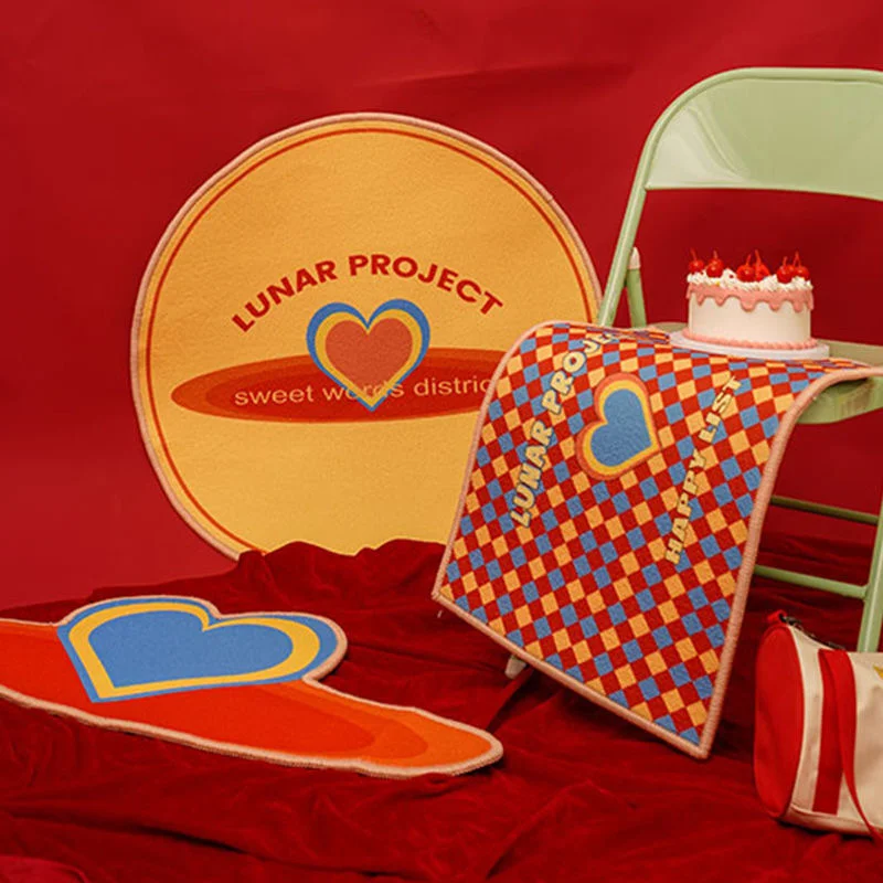 

furry rug bath mat Doormat red Plaid entrance door welcome Carpet Bed bath and table Toilet Non-slip Mats Chic dorm Room Decor