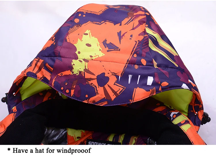 Лыжная куртка женский лыжный костюм теплый для катания на сноуборде зимняя