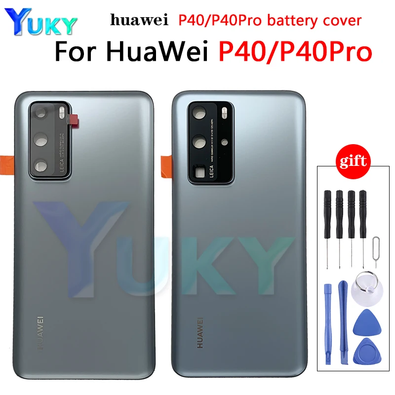 

For huawei p40pro Battery Cover For P40 pro Replace the battery cover With camera cover p40 battery cover