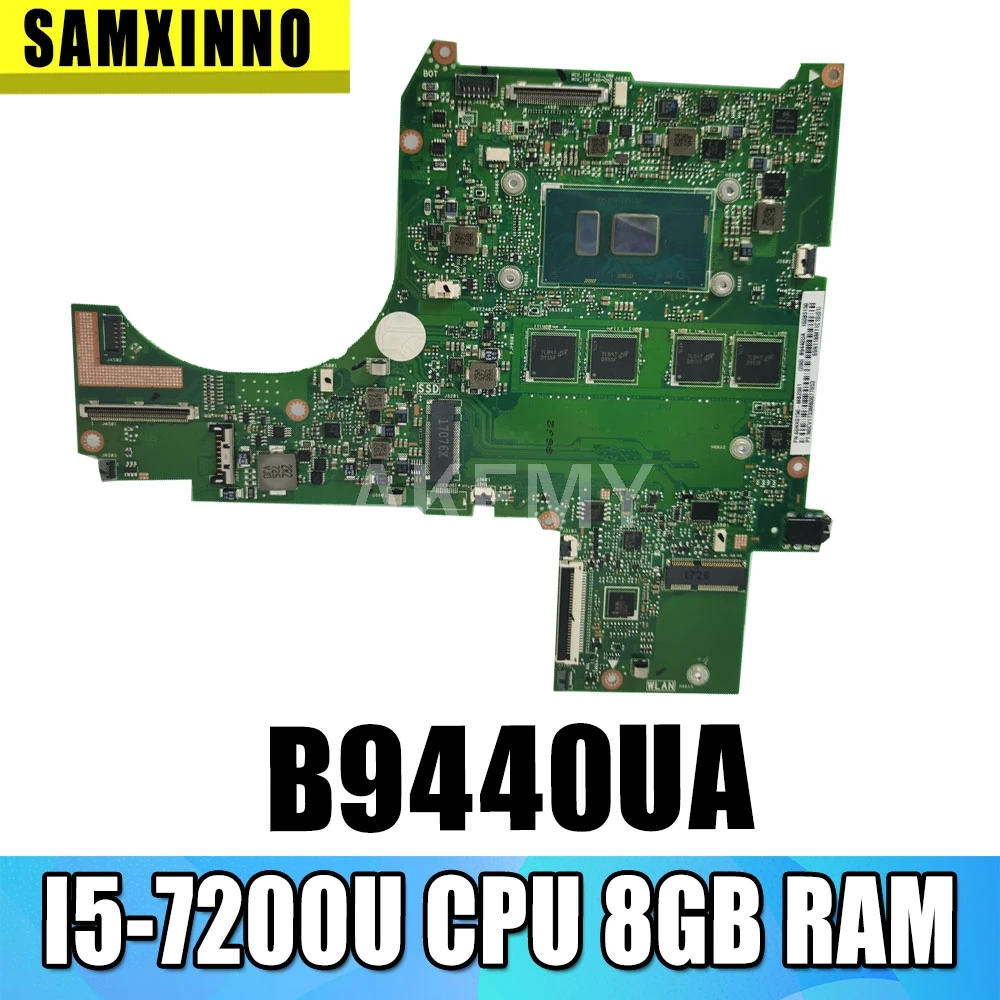 Akemy для ASUS ExpertBook B9440UA B9440U Laotop материнская плата с I5 7200U CPU 8 Гб RAM|Материнские платы| |