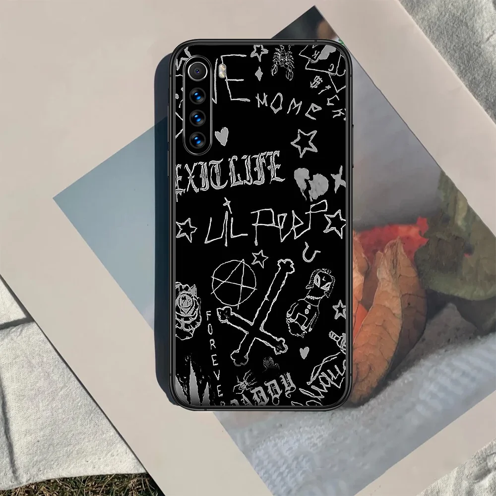 

Lil Peep Mode Phone Case For XIAOMI Redmi Note 5 7 8 T 9 6A 7A 8A 9S K 20 30 Pro black Funda Painting Waterproof Silicone