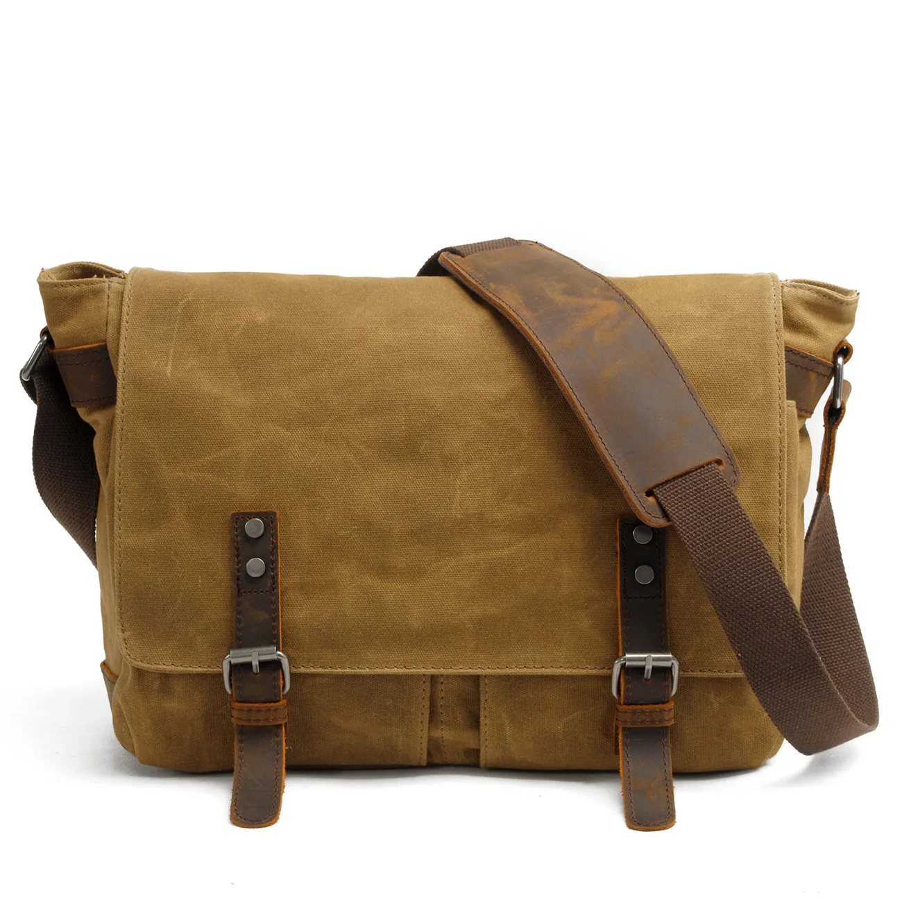 

Retro Three-Color Canvas Men'S Shoulder Bag Casual Men'S Bag Messenger Bag