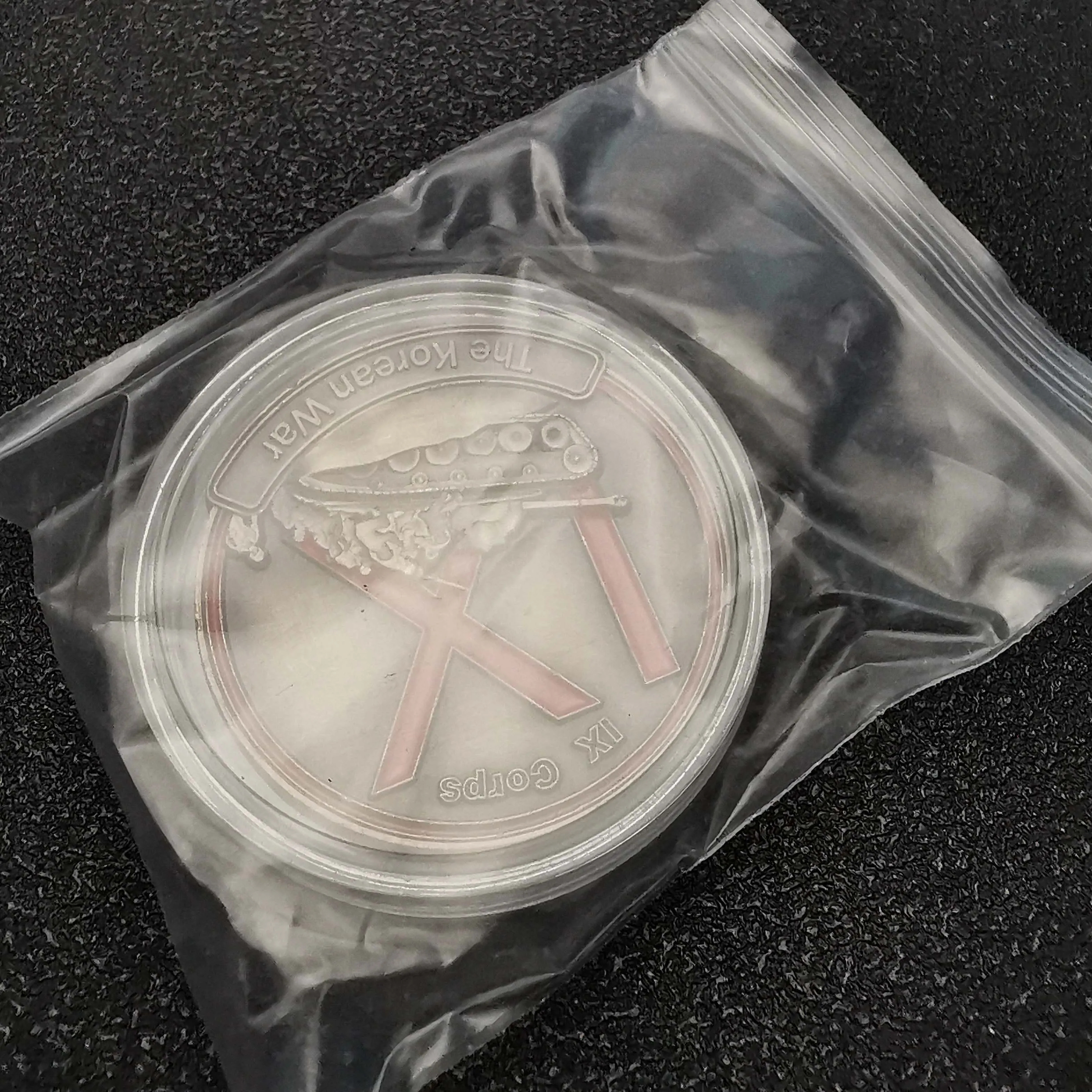 Military Challenge Coin 1950-1953 US.Army IX Corps 38TH Parallel Korean War Forgotten Commemorative | Дом и сад