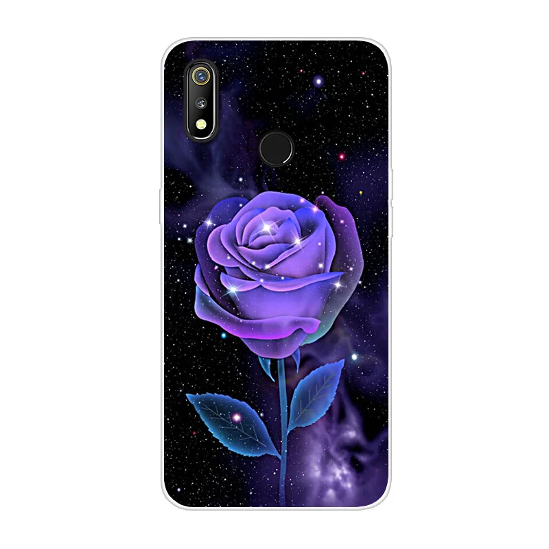 19- Мягкий чехол из ТПУ для OPPO Realme 3 Pro, Прозрачный бампер с мультяшным рисунком, задняя крышка для телефона OPPO Realme3 3Pro Realme3Pro, силиконовый чехол s - Цвет: 19-