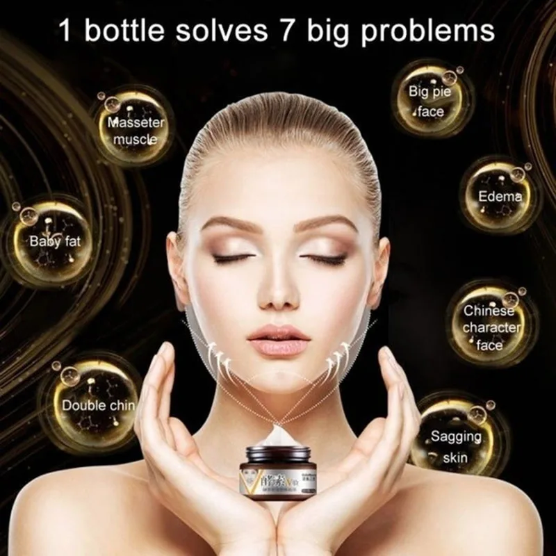 V-маска для лица модный крем ухода за кожей лифтинг мощный V-образный фермент