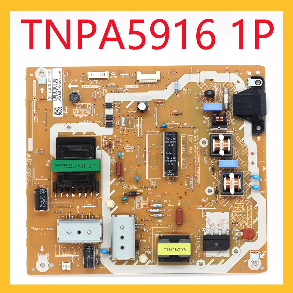 TNPA5916 1P плата питания для телевизора, оригинальная Фотографическая плата с источником питания