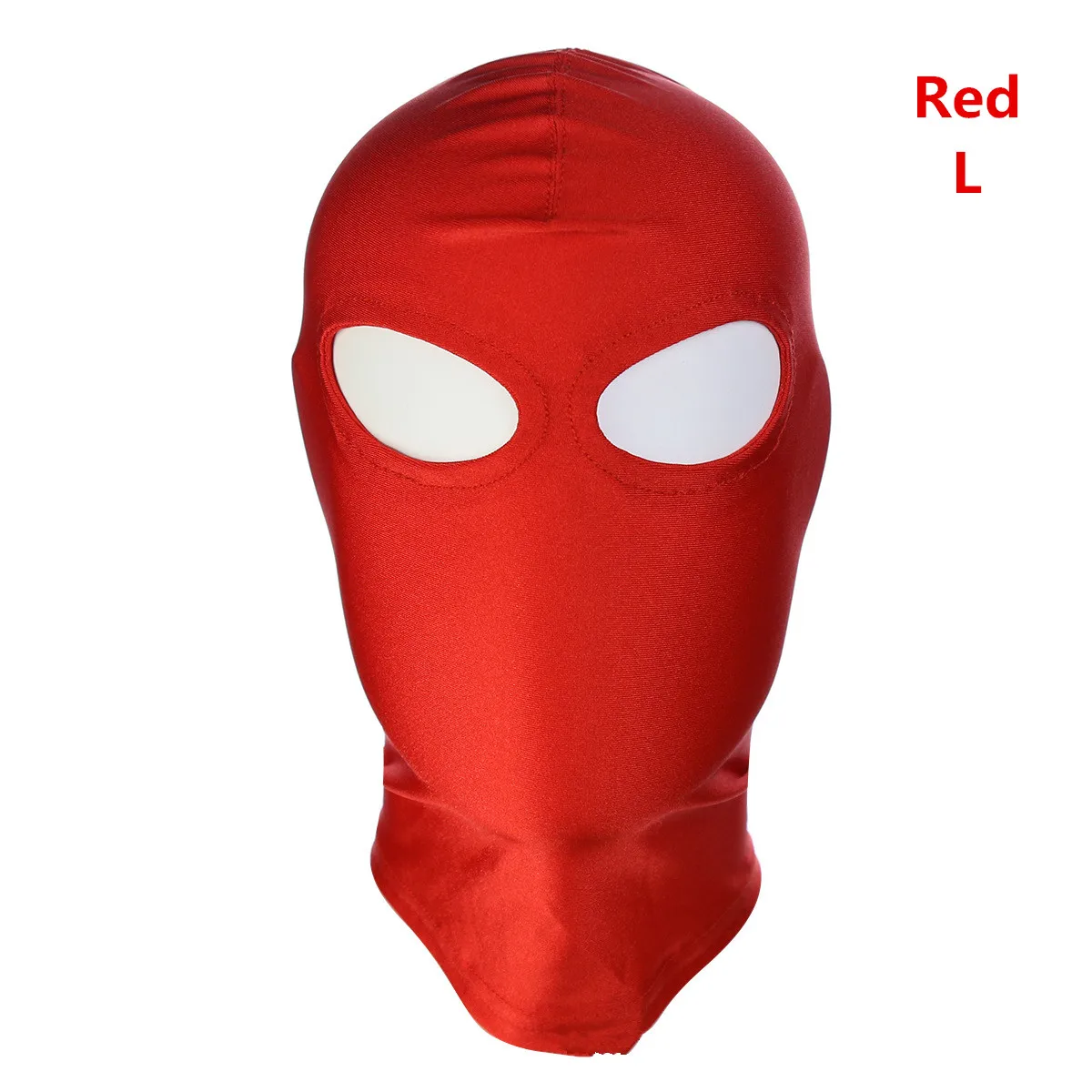Экзотическая одежда красного цвета эластичная маска с капюшоном для повязки на