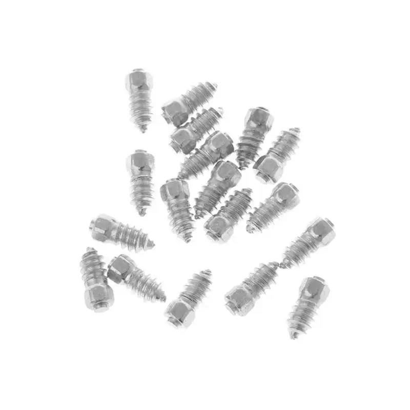 Винты для автомобильных шин 100 шт. противоскользящие гайки колес болты с
