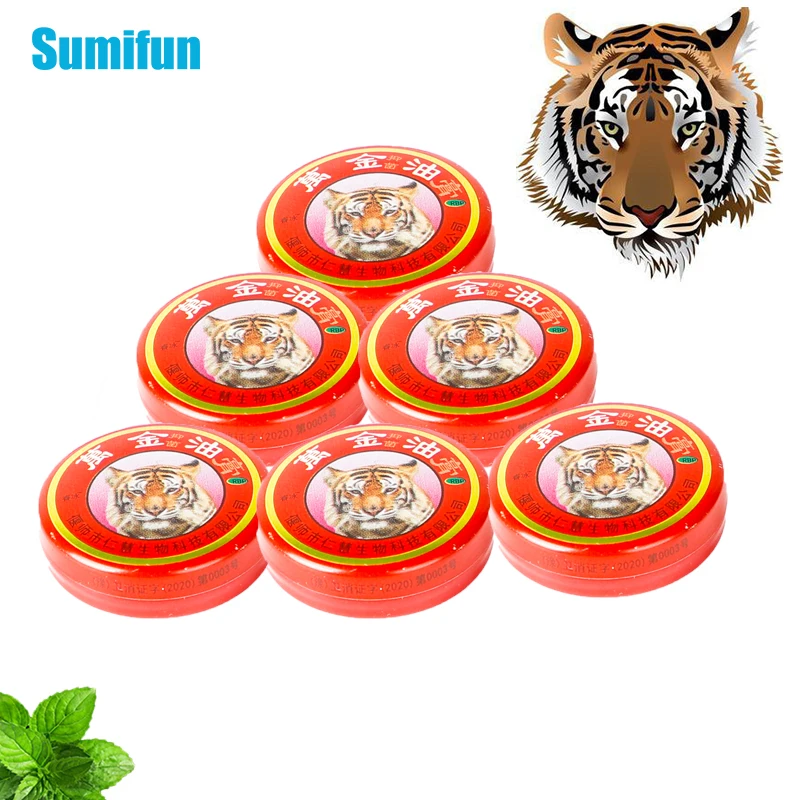 

10 шт., тигровый бальзам для снятия боли