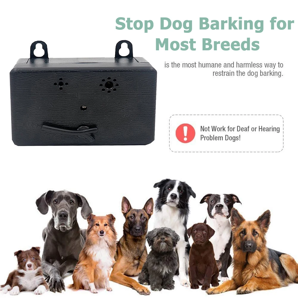 

Barking Control Sonic Silencer Effective Supplies Home Ultrasonic Dogs Anti Training Pets Chaser Repeller Agility Equipment
