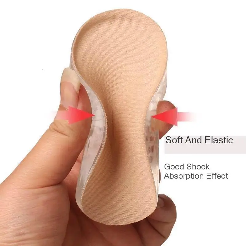 Стельки силиконовые для мужчин и женщин амортизирующие при движении Удобная