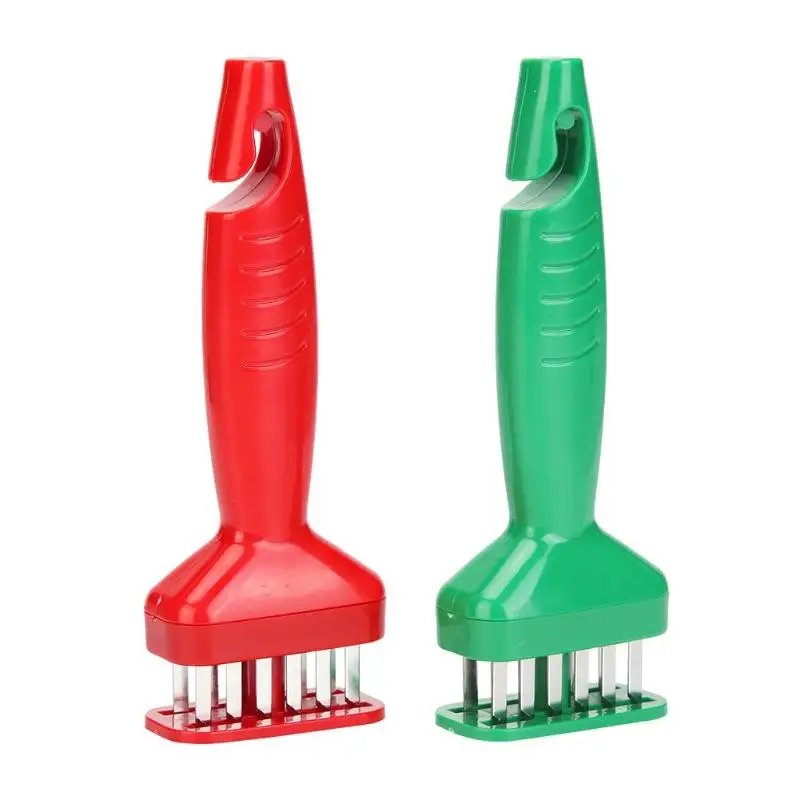 New Multi-function Meat Steak Tender Needles Practical Stainless Steel Kitchen BBQ Tool Hot Channel Reduce Cooking Time by 40% |