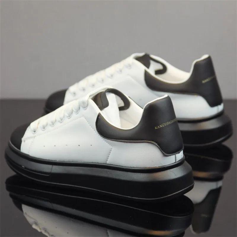 

Small white shoes thick bottom women's shoes 2020 flat shoes women's shoes sports casual shoes increased tide shoes35-44