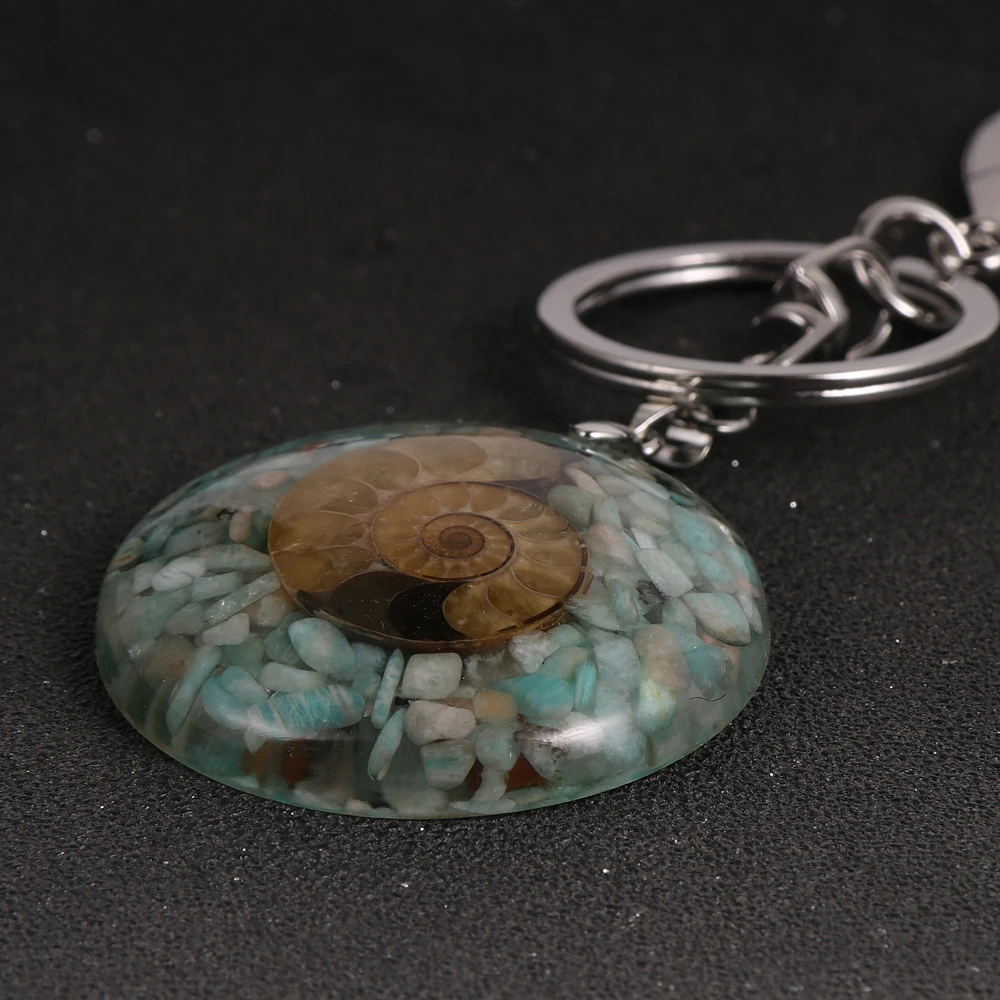 BOHO Conch Chip Amazons Stone Orgone подвеска брелок для пары мужчин и женщин Летний Пляжный